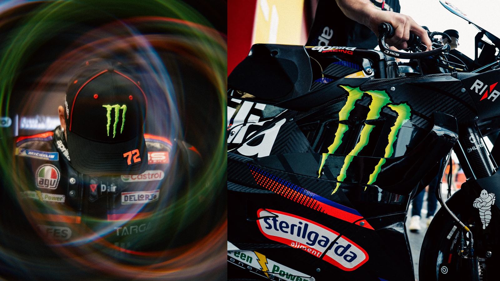 Monster Energy and Aprilia Racing Team Up