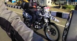 New Bajaj Adventure ADV Dual Sport bike spotted testing