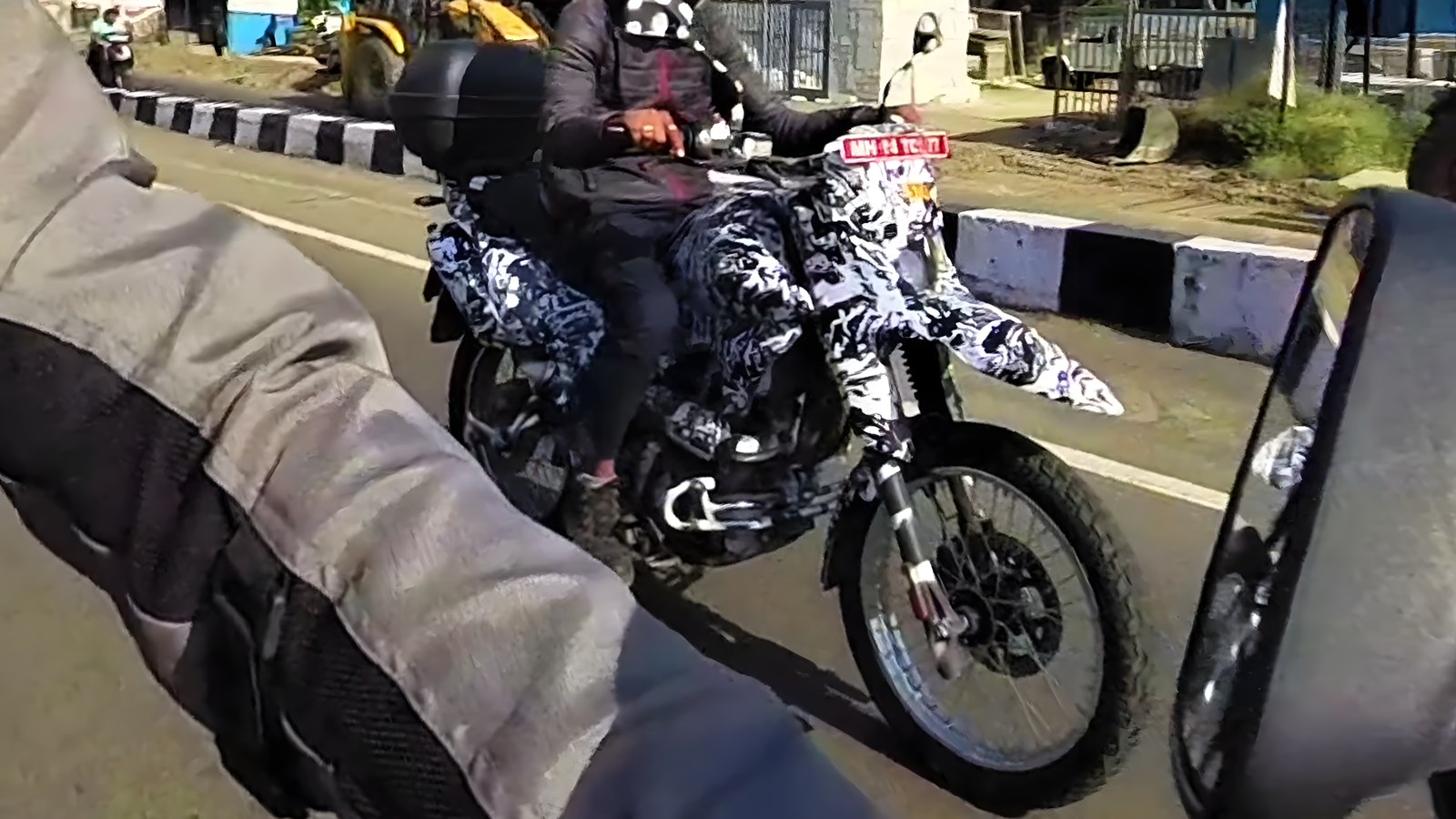 New Bajaj Adventure ADV Dual Sport bike spotted testing New Bajaj Adventure ADV Dual Sport bike spotted testing
