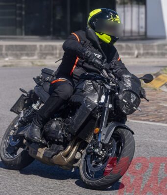 New Moto Guzzi Parallel-Twin Spied