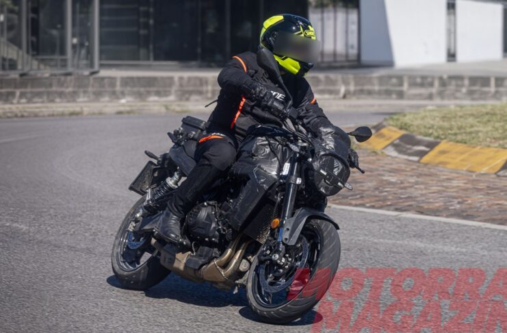 New Moto Guzzi Parallel-Twin Spied