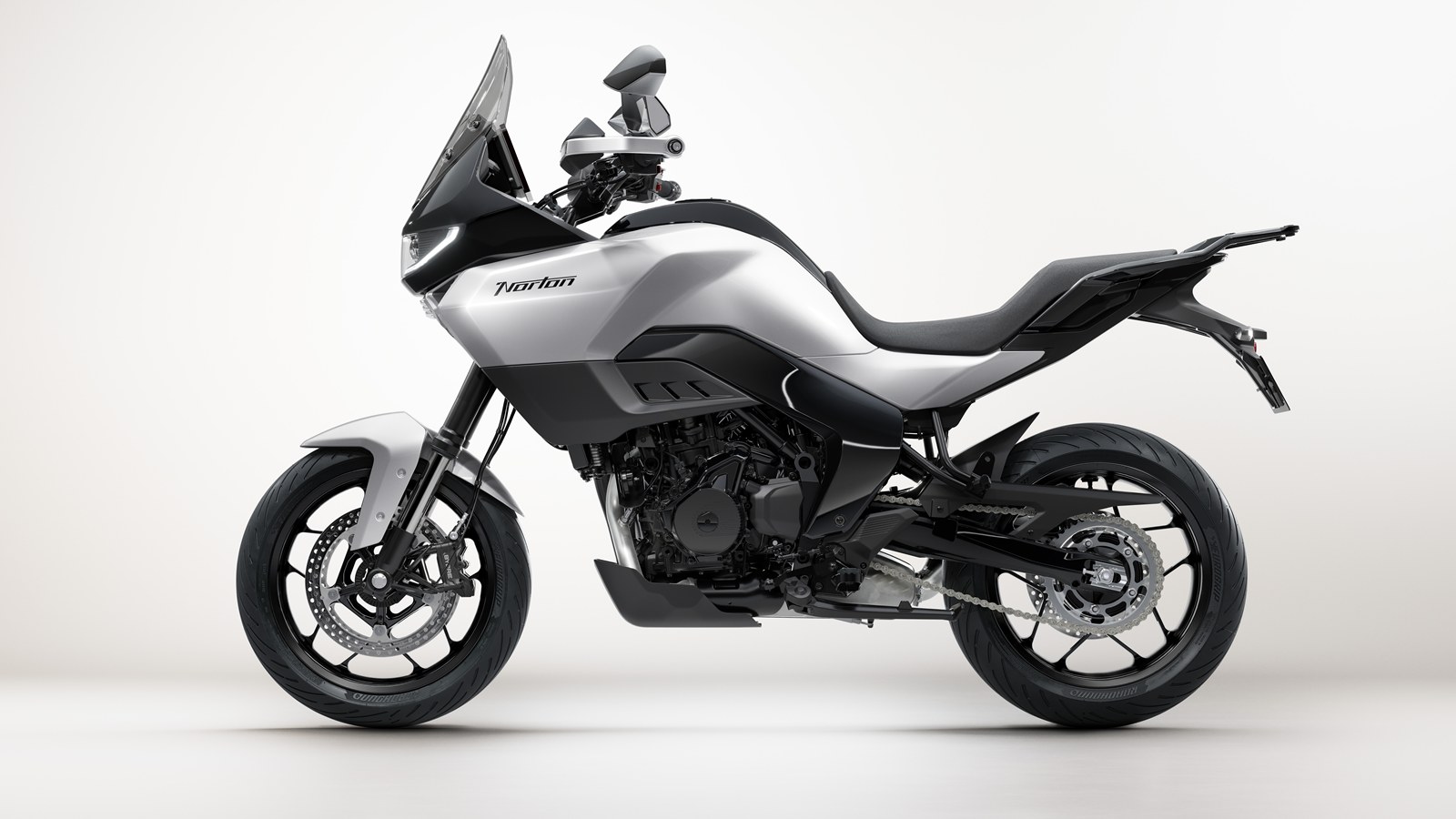 Norton Atlas GT left side view
