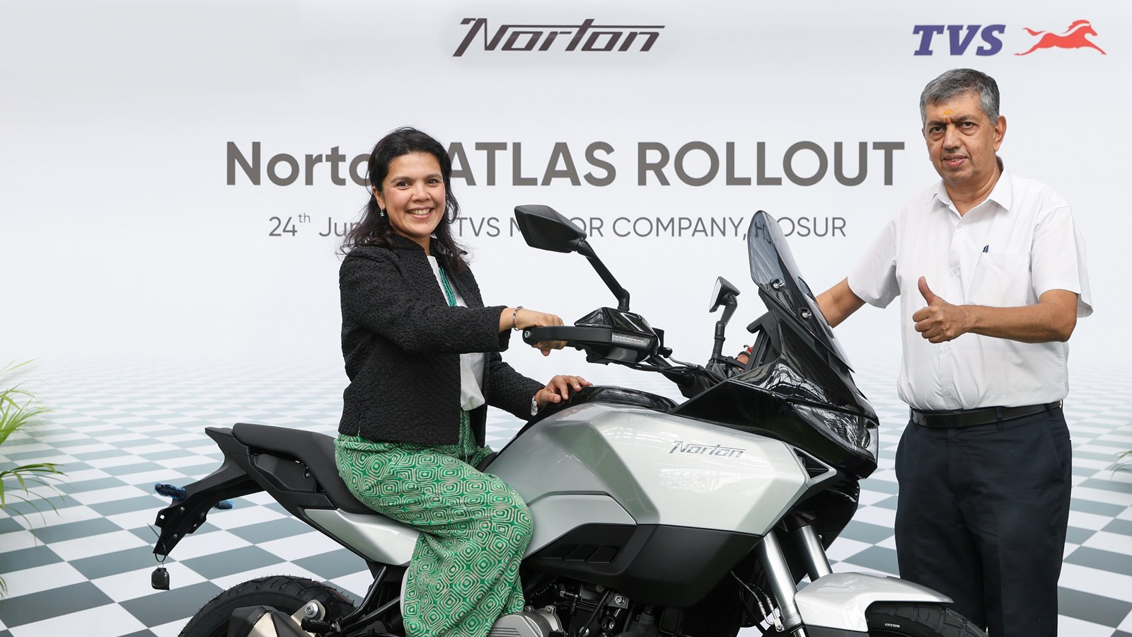 Norton Atlas Roll-Out - Built at India Factory