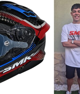 SMK Helmets Teams Up with Racing Prodigy Kavin Quintal