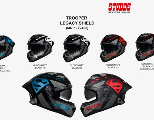 Studds Accessories Ltd. Launches the Trooper Legacy Shield Helmet in India