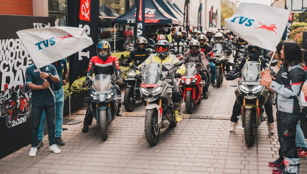 TVS Motor Company Unites Over 1,000 Riders for World Motorcycle Day Nationwide Safety Movement