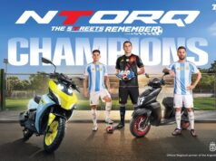 TVS NTORQ Launches ‘The Streets Remember’ Campaign in Partnership with Argentina Football Association (AFA) TVS NTORQ Launches Campaign in Partnership with Argentina Football Association (AFA)