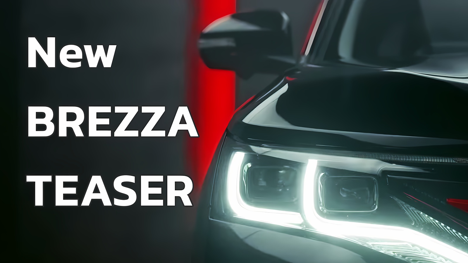 2026 Maruti Brezza Teaser video