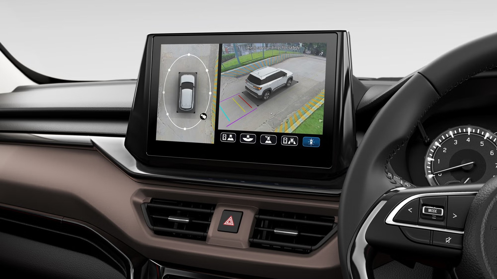 2026 Maruti Suzuki Brezza Facelift 360 camera