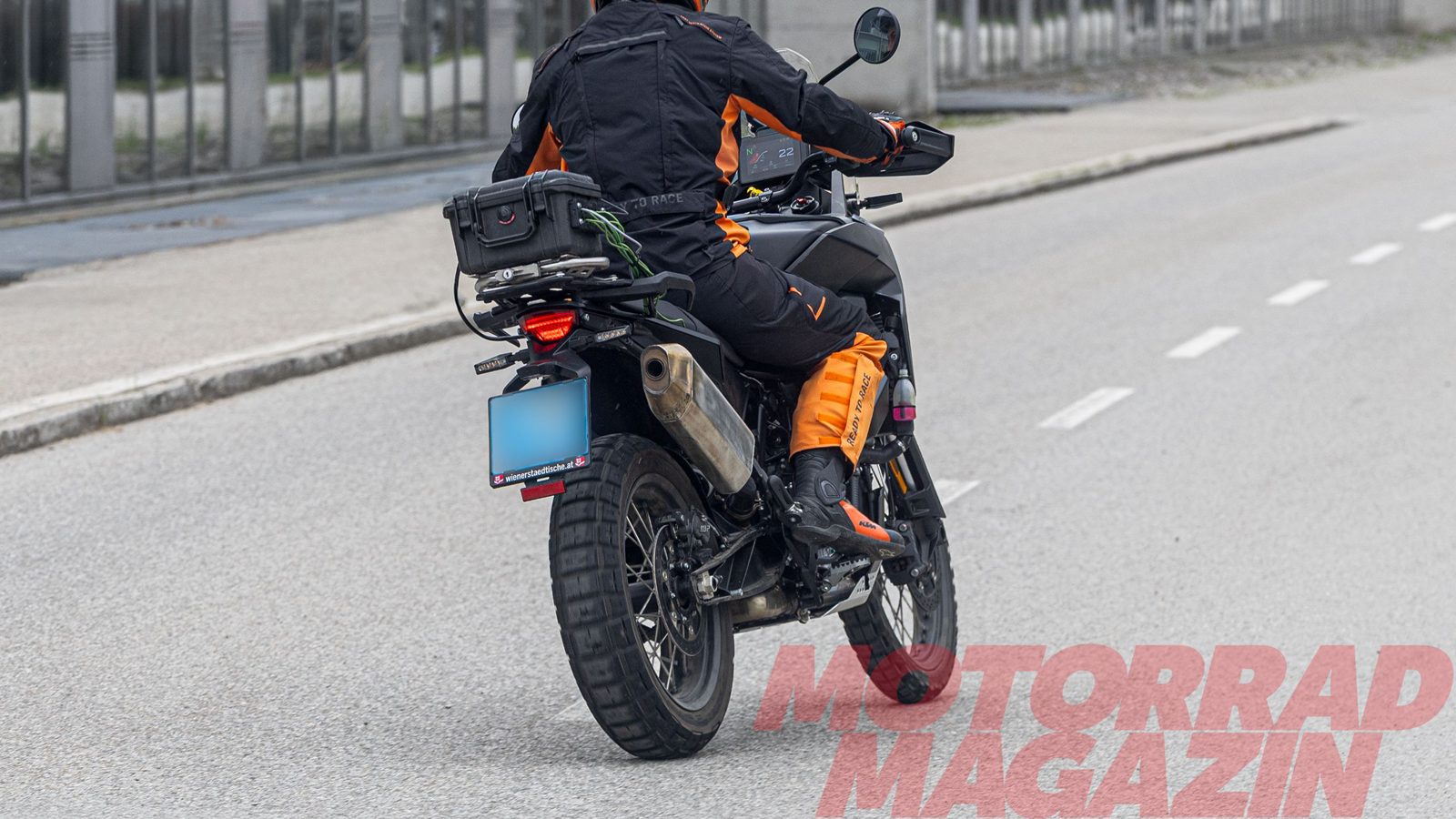 2027 KTM 790 Adventure Spied
