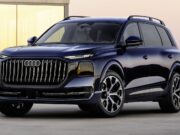 Audi Q9 Flagship SUV front three quarter