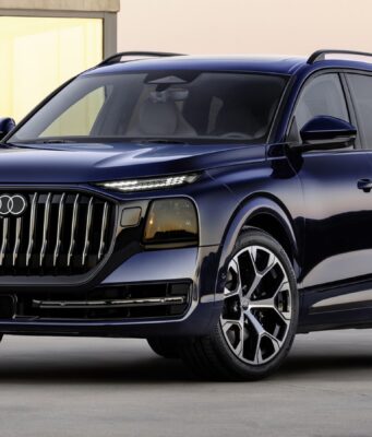 Audi Q9 Flagship SUV Unveiled: Specs, Design, Interior Tech, and Engine Options Audi Q9 Flagship SUV front three quarter