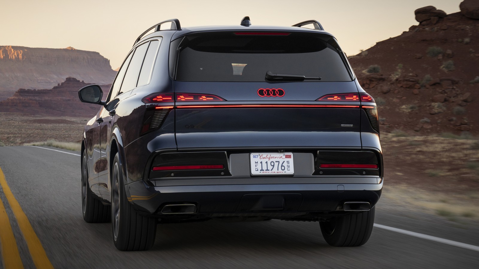 Audi Q9 Flagship SUV rear