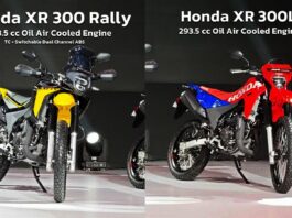 Honda XR 300 L and XR 300 Rally launched in India