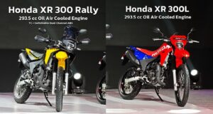 Honda XR 300 L and XR 300 Rally launched in India