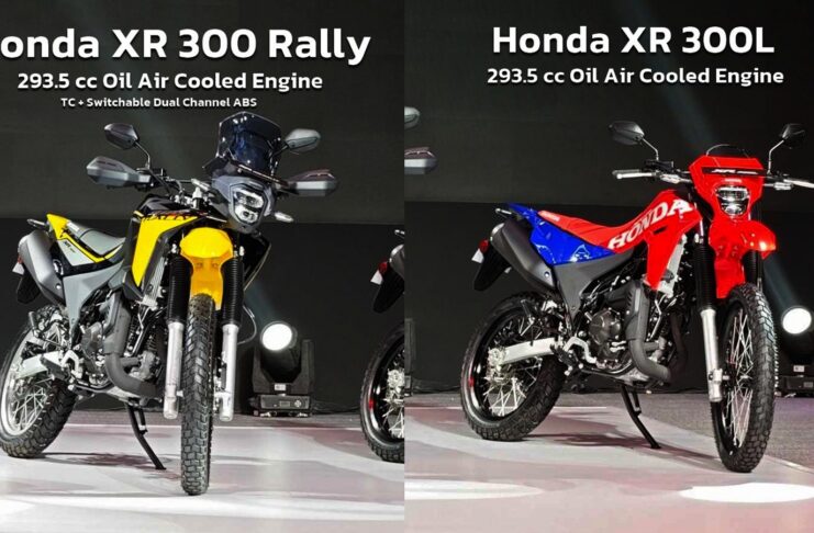 Honda XR 300 L and XR 300 Rally launched in India