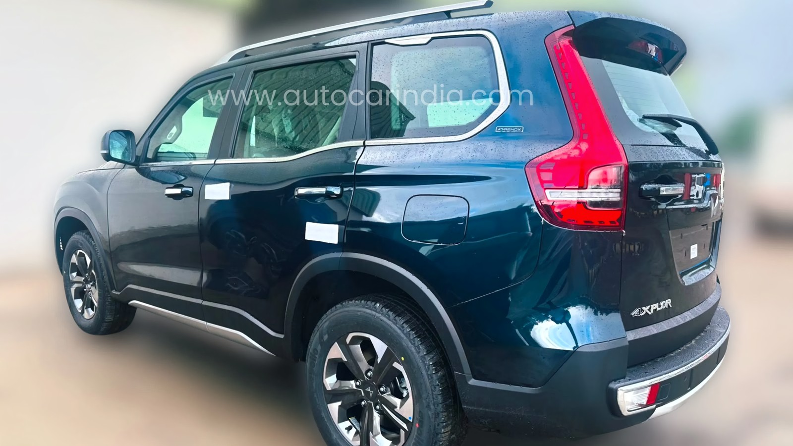 Mahindra Scorpio N Facelift new exterior - back left