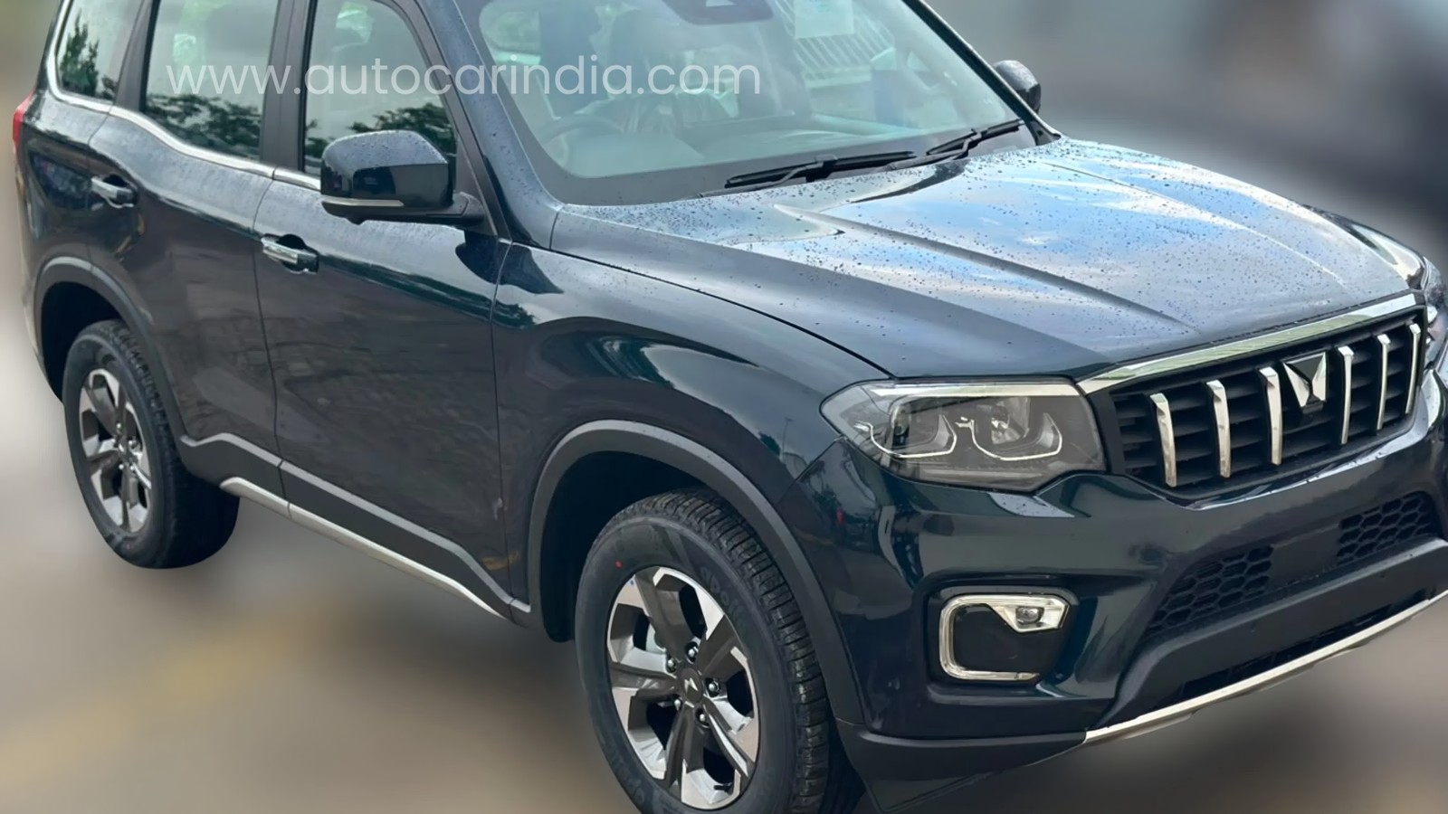 Mahindra Scorpio N Facelift new exterior