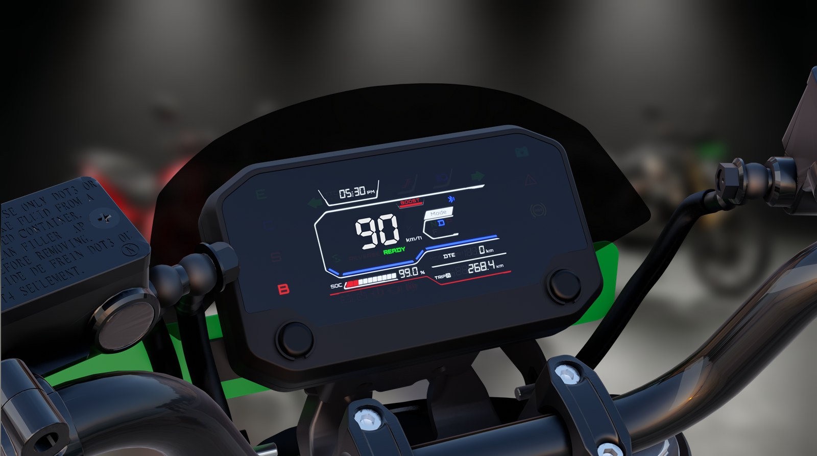Revolt RVX digital meter