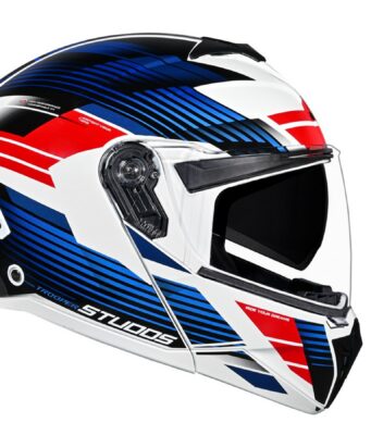 STUDDS Trooper Trail White-Blue Red - Right
