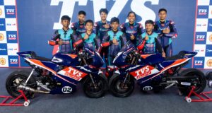 TVS Apache RR 200 Mini motorcycle for the Apache Junior Programme