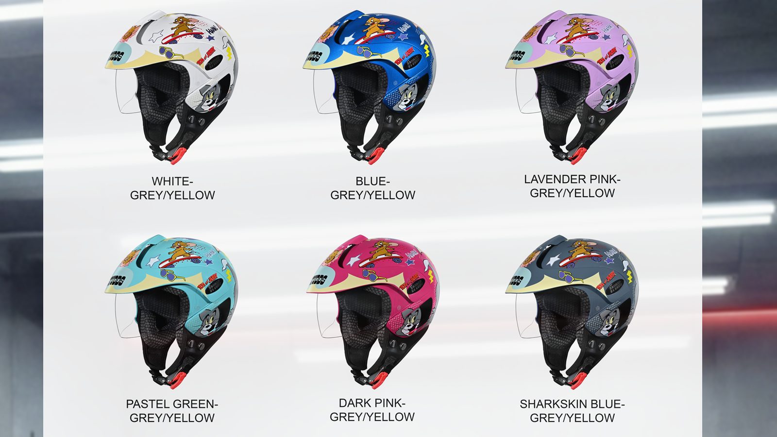 Tom and Jerry Helmets for Kids from Studds