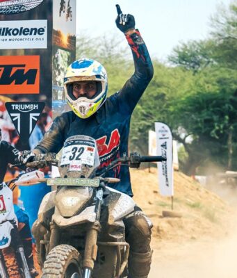 Ultraviolette X-47 Dominates Ahmedabad Dirt Track Race