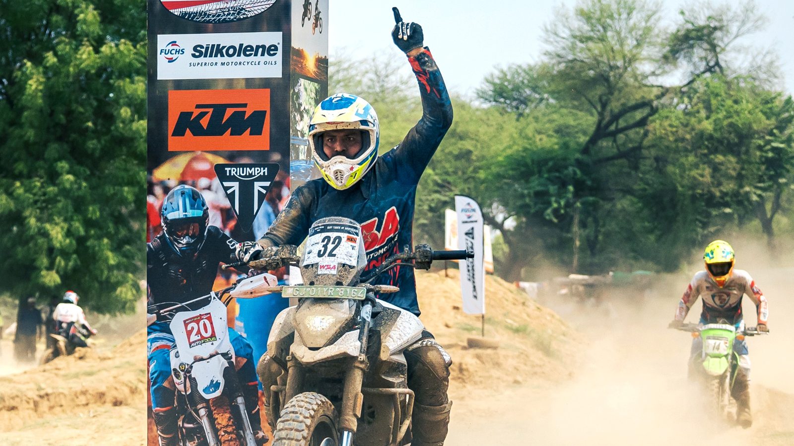 Ultraviolette X-47 Dominates Ahmedabad Dirt Track Race Ultraviolette X-47 Dominates Ahmedabad Dirt Track Race