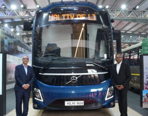 Volvo Buses India Unveils India’s First OE-Built Volvo 9600 Seater-Sleeper Coach -Designed around the Passenger