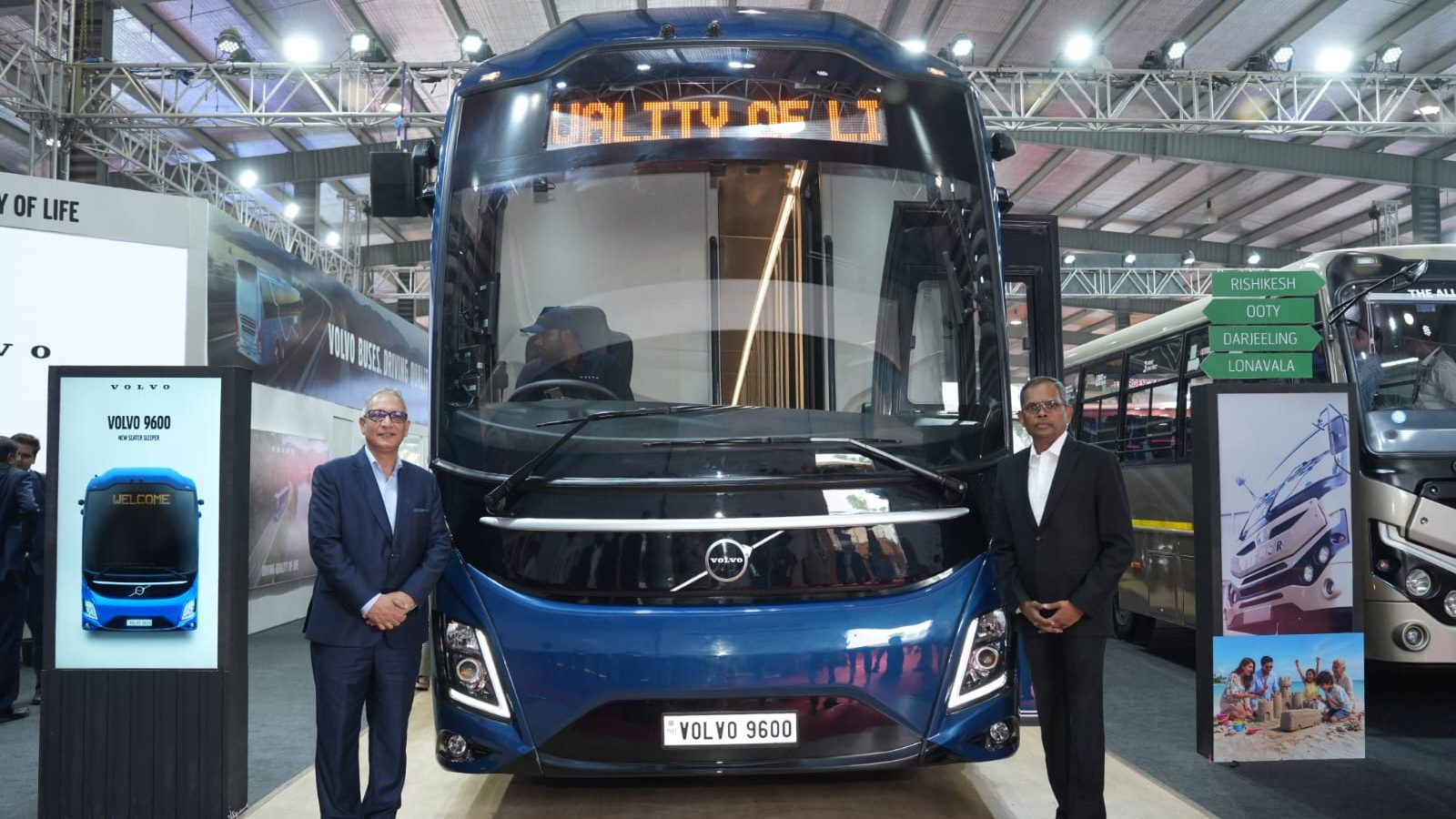 Volvo Buses India Unveils India’s First OE-Built Volvo 9600 Seater-Sleeper Coach -Designed around the Passenger