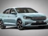 2026 Skoda Slavia Facelift Revealed: New 8-Speed Automatic, 360-Degree Camera, Rear Massage Seats & Bookings Open 2026 Skoda Slavia Facelift Arctic Silver