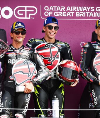 Aprilia Dominates British GP with Historic Podium Lockout at Silverstone