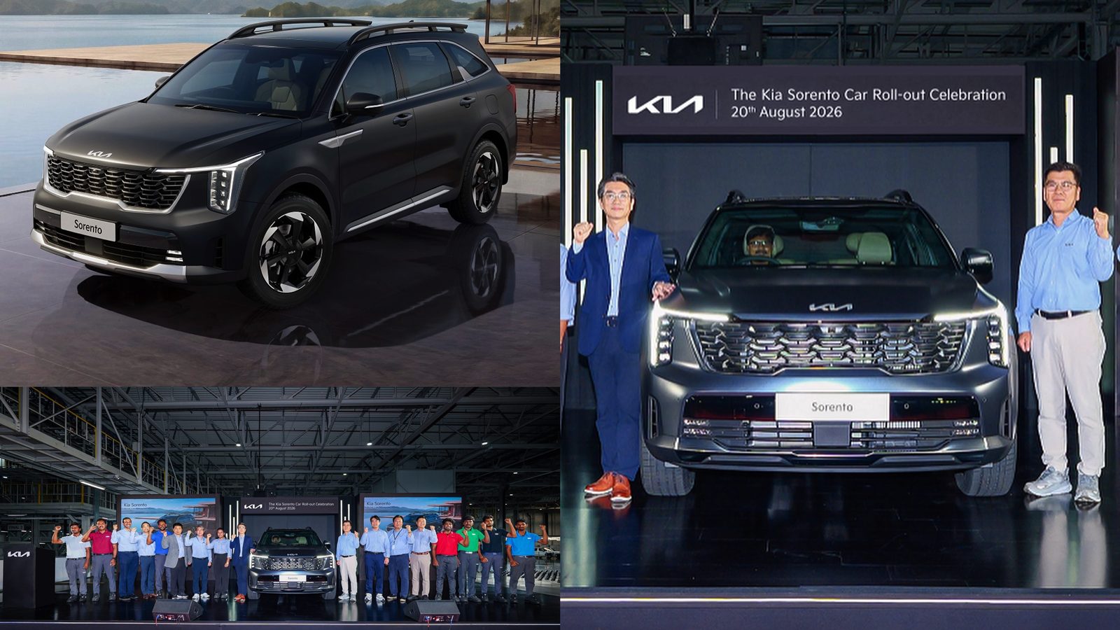 India-Spec Kia Sorento Hybrid Revealed India-Spec Kia Sorento Hybrid Revealed