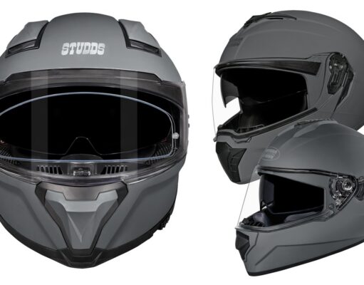 Limited-Edition STUDDS Nardo Grey Helmet Range