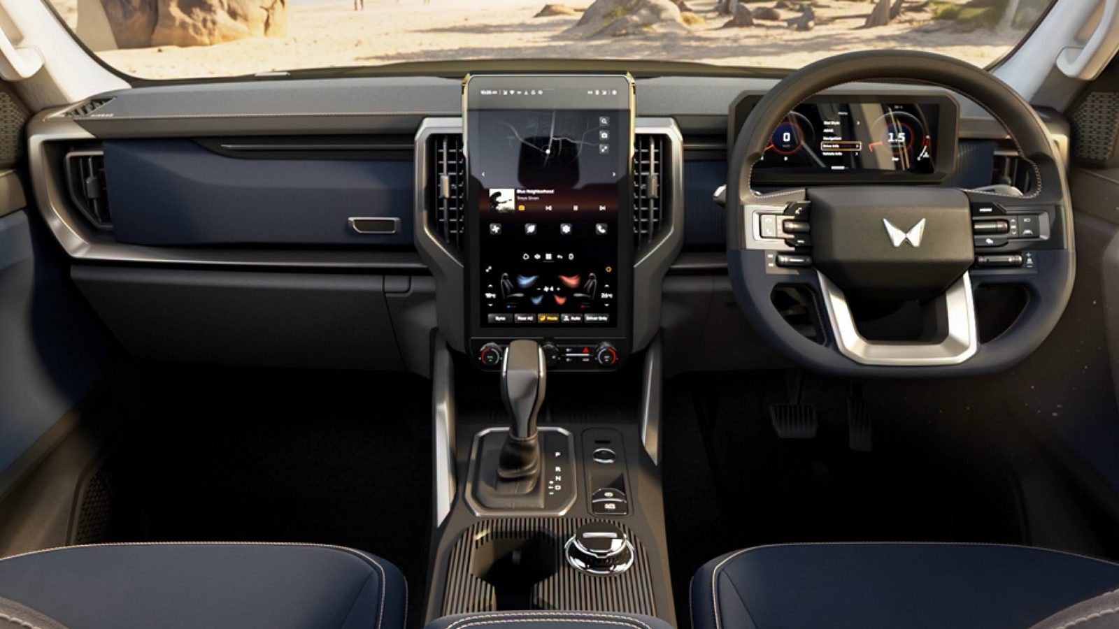 Mahindra Scorpio Lifestyler Pickup Truck interior