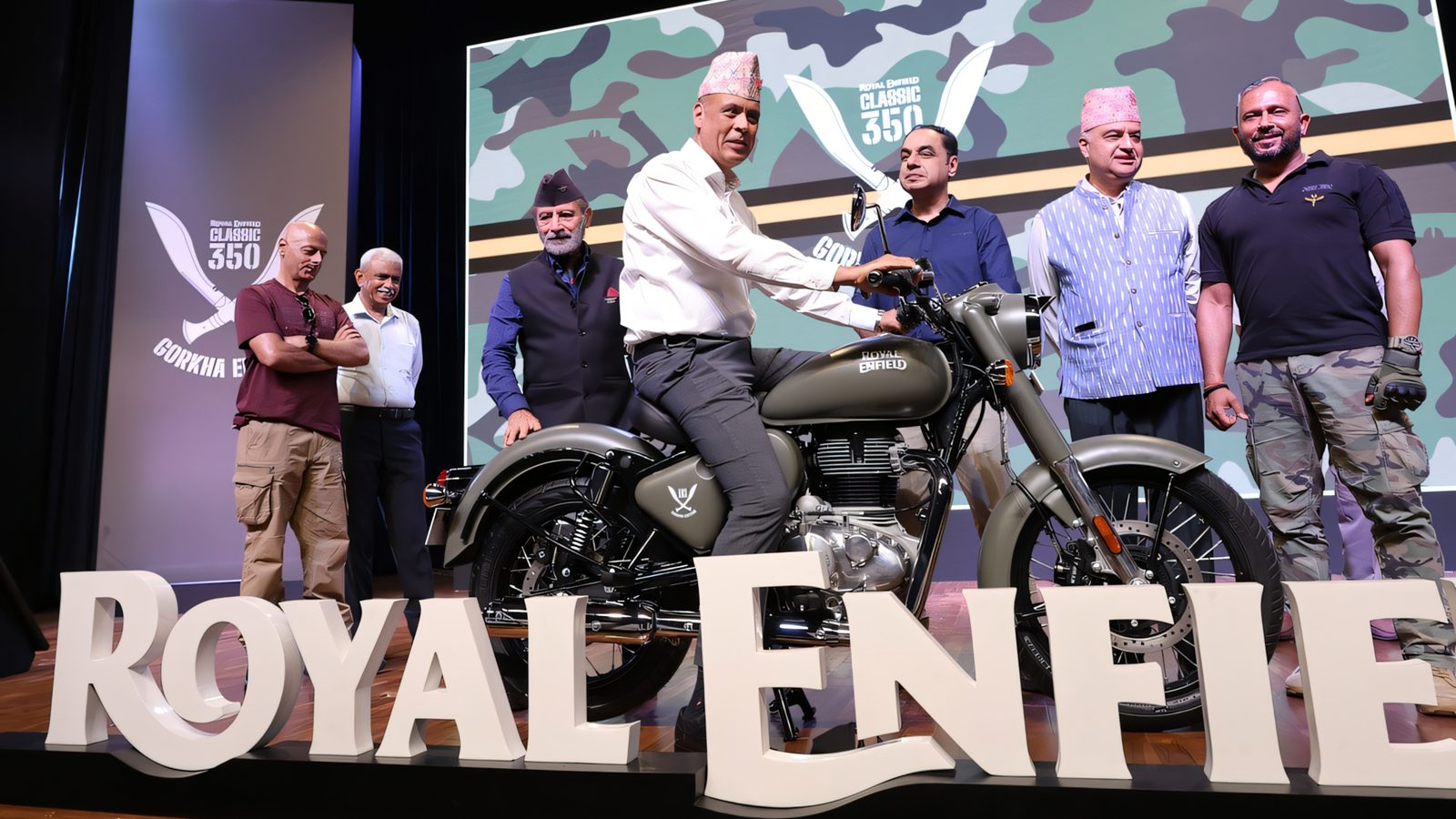 Royal Enfield Classic 350 Gorkha Edition