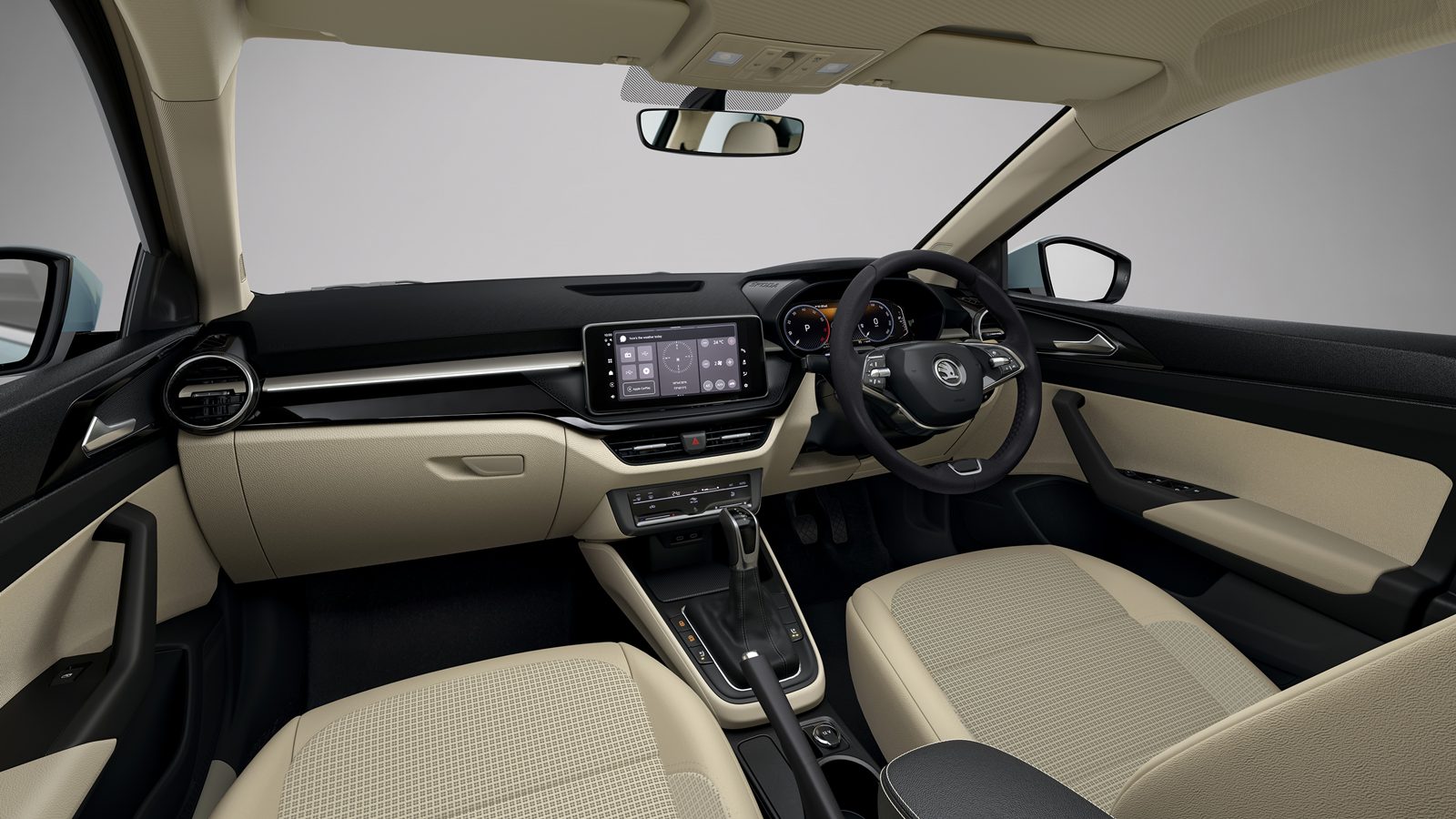 Skoda Slavia facelift Prestige interior