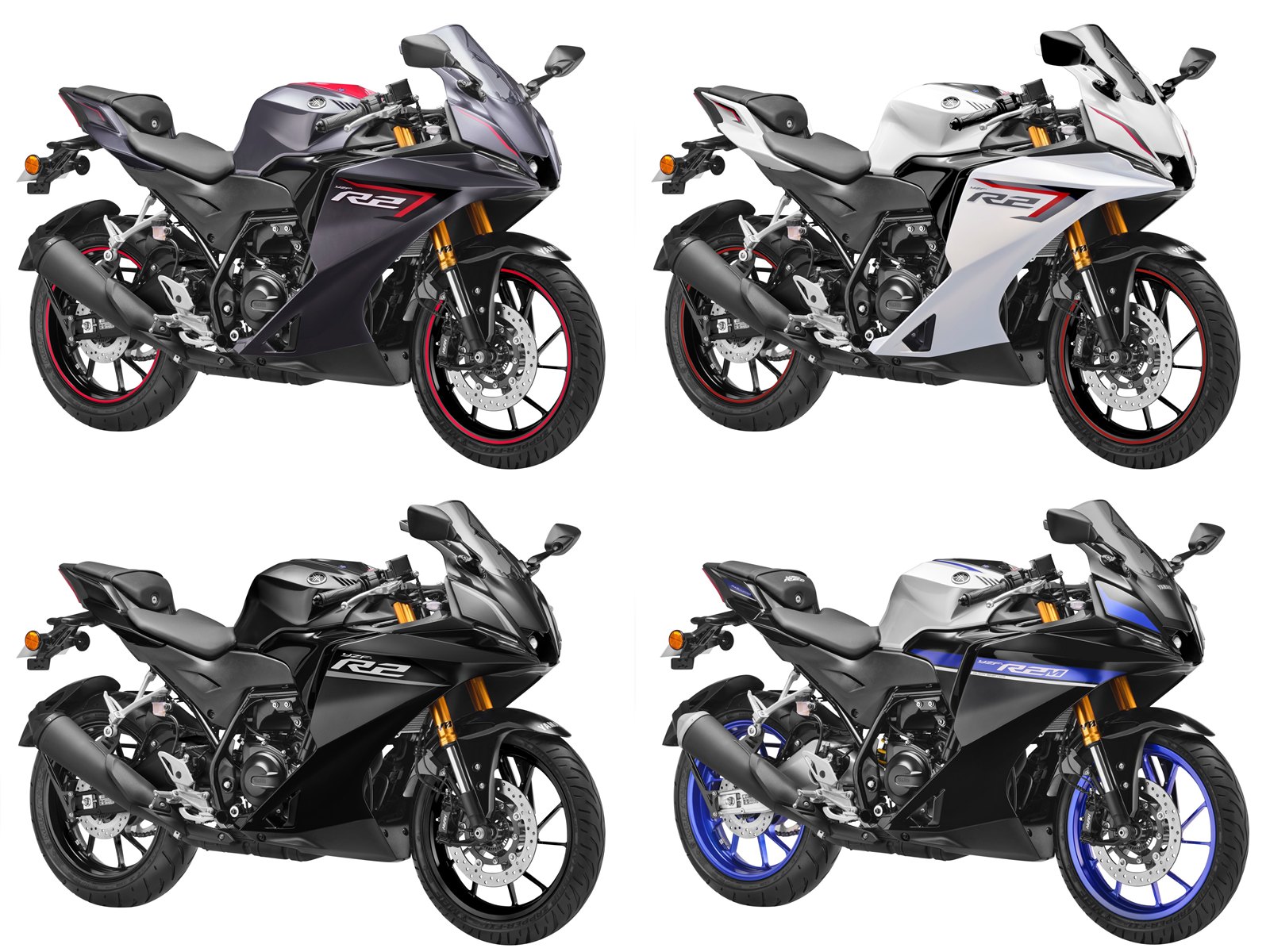 Yamaha YZF-R2 colour options