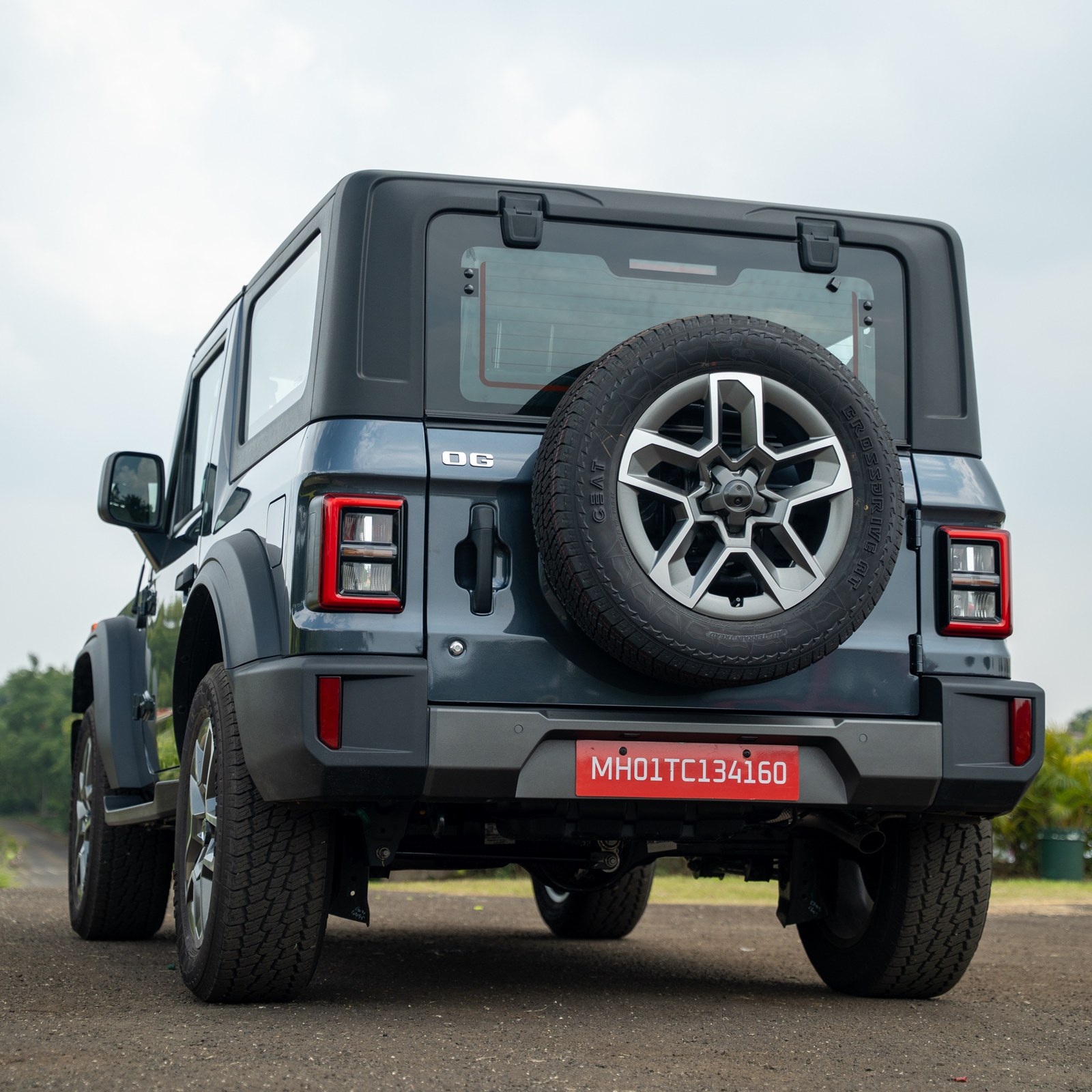 Mahindra Thar OG back