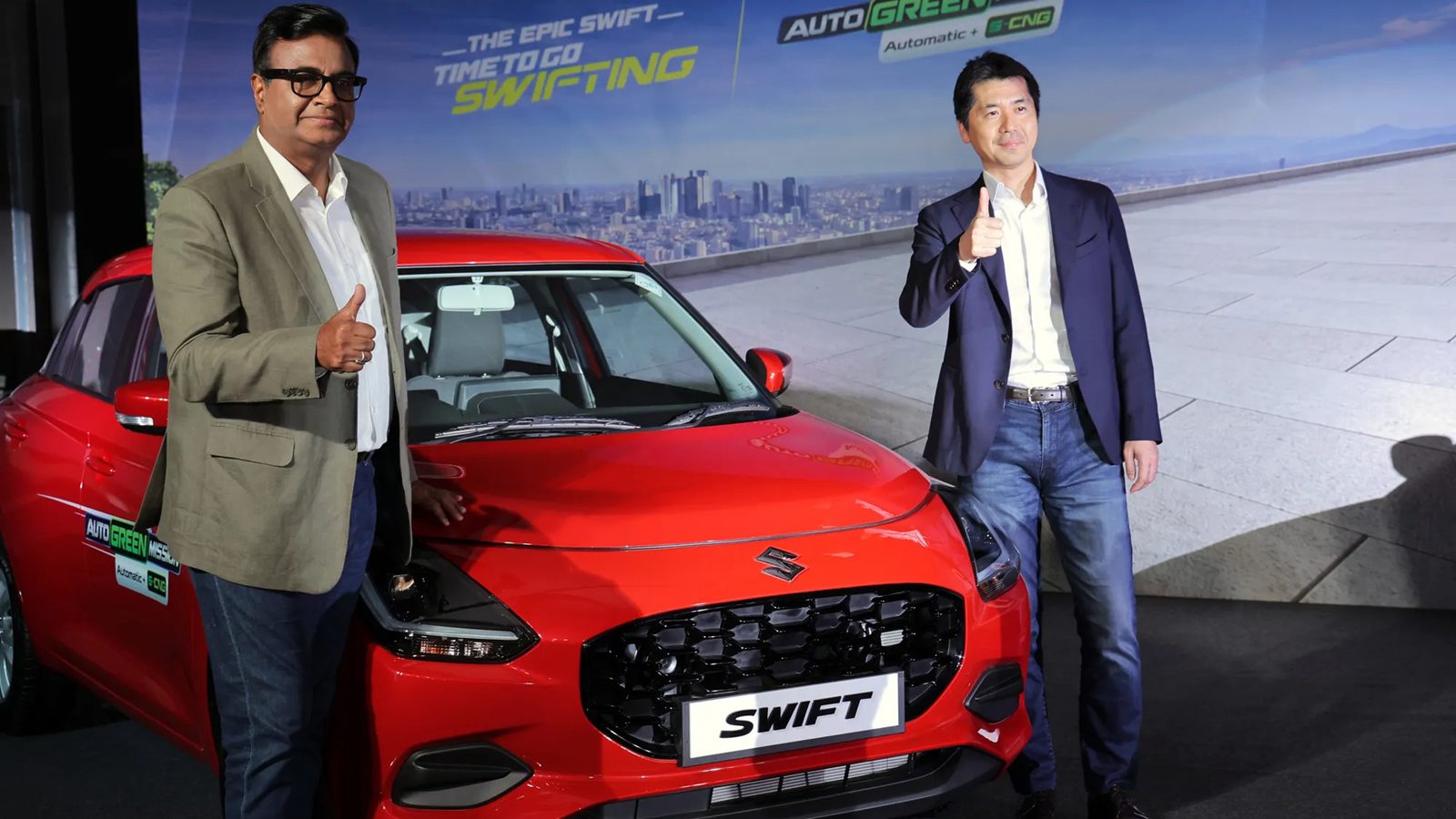 Maruti Suzuki Launches Auto Green Mission with Automatic S-CNG Swift, Dzire and Baleno Maruti Suzuki Launches Auto Green Mission with Automatic S-CNG Swift, Dzire and Baleno
