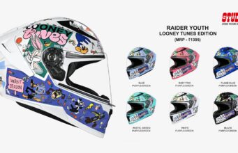 STUDDS RAIDER YOUTH LOONEY TUNES EDITION HELMETS