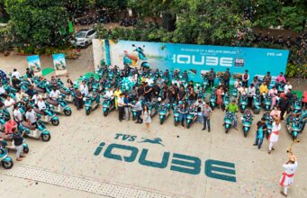 TVS iQube MillionR Special Edition Delivered