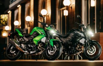 2027 Kawasaki Z300 Green and Black