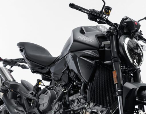 All-New Ducati Monster Dark close up
