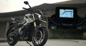 Bajaj Pulsar NS400Z upgraded with a 5-inch TFT, Google Maps Mirroring and more