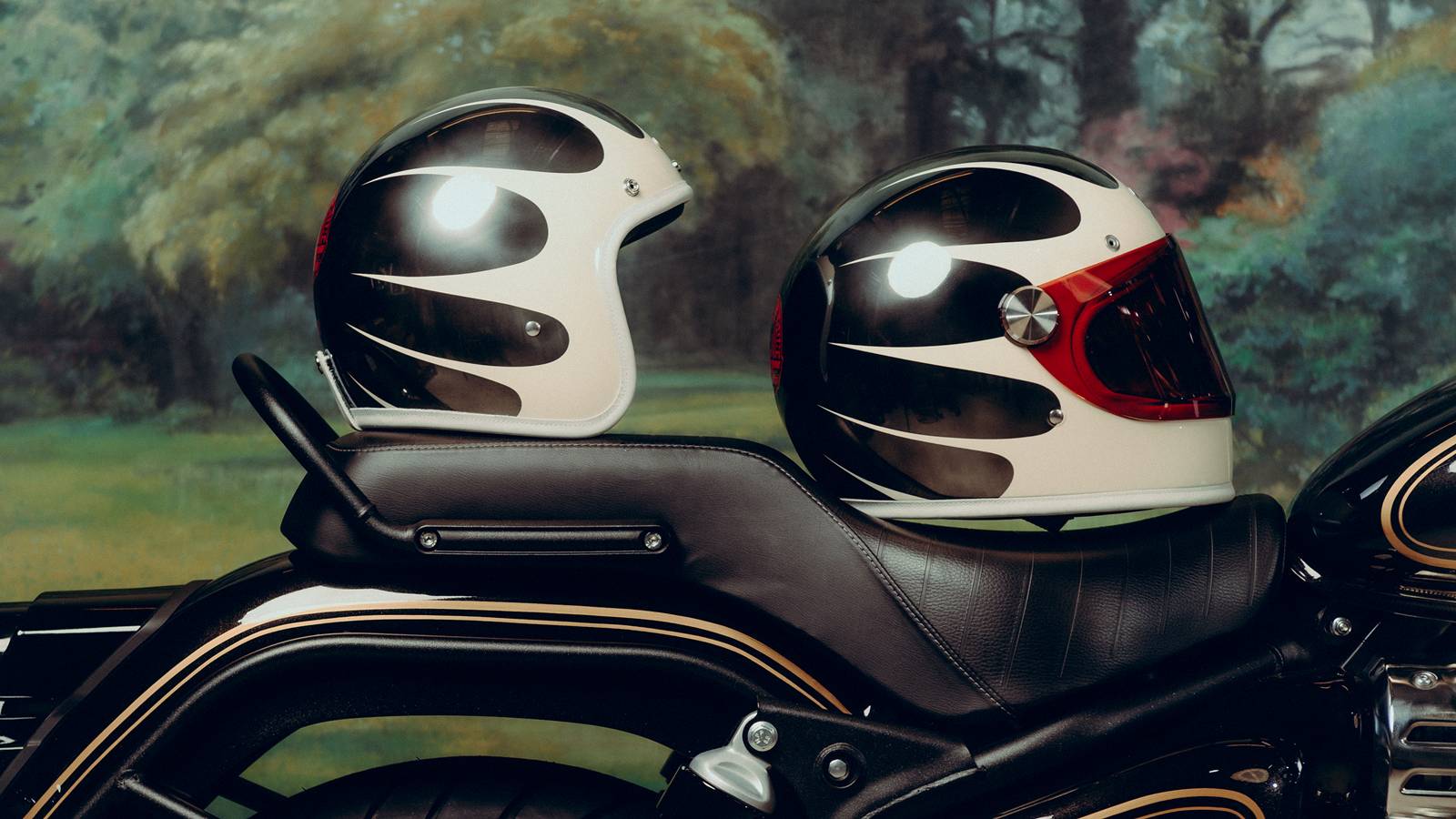 Royal Enfield and Hedon limited-edition helmets