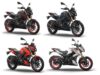 Updated Bajaj Pulsar N250SS colour options