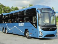 Volvo 9600 coach for Maharashtra State Road Transport Corporation (MSRTC)